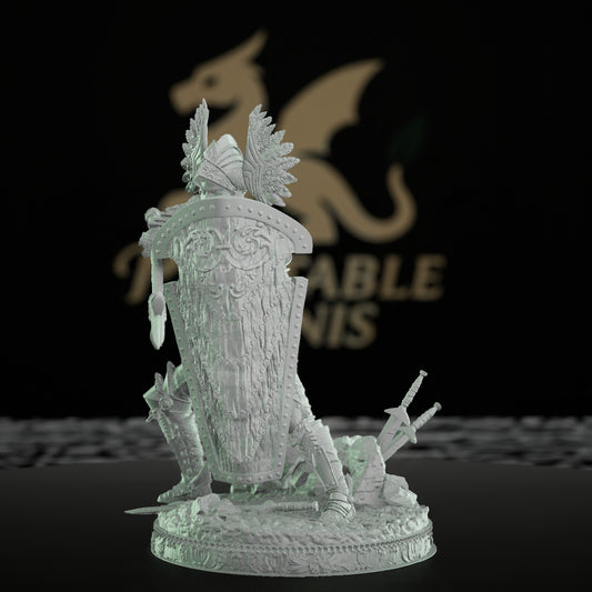 Elite Knight Fighter Miniature | Medium | DM Stash | D&D DnD Pathfinder Miniature