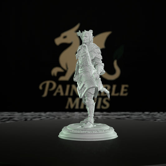 Elven Ranger Bow Quiver | Medium | DM Stash | D&D DnD Pathfinder Miniature