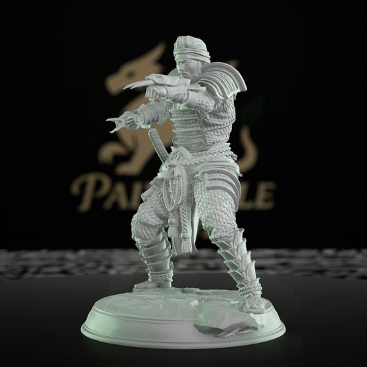 Spirit Samurai Swordmaster Hero | Medium | DM Stash | D&D DnD Pathfinder Miniature