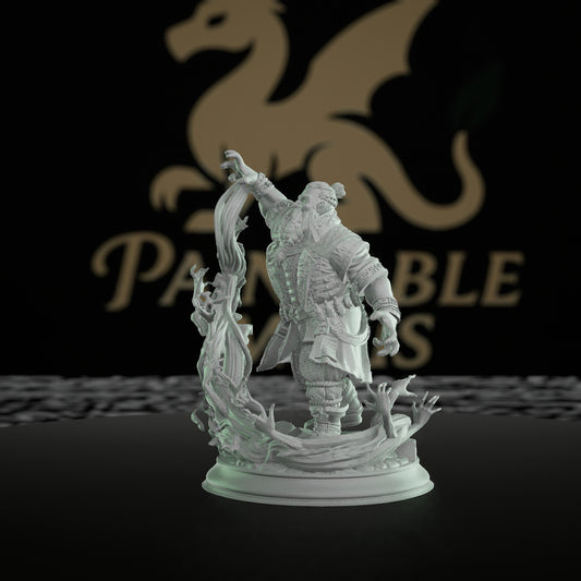 Korgrin Dwarf Blood Mage Sorcerer | Medium | DM Stash | D&D DnD Pathfinder Miniature