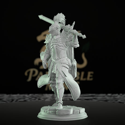 Paladin Knight Miniature Figure | Medium | DM Stash | D&D DnD Pathfinder Miniature