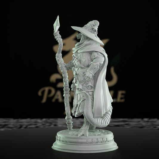 Star Magic Dragonborn Wizard Miniature | Medium | DM Stash | D&D DnD Pathfinder Miniature