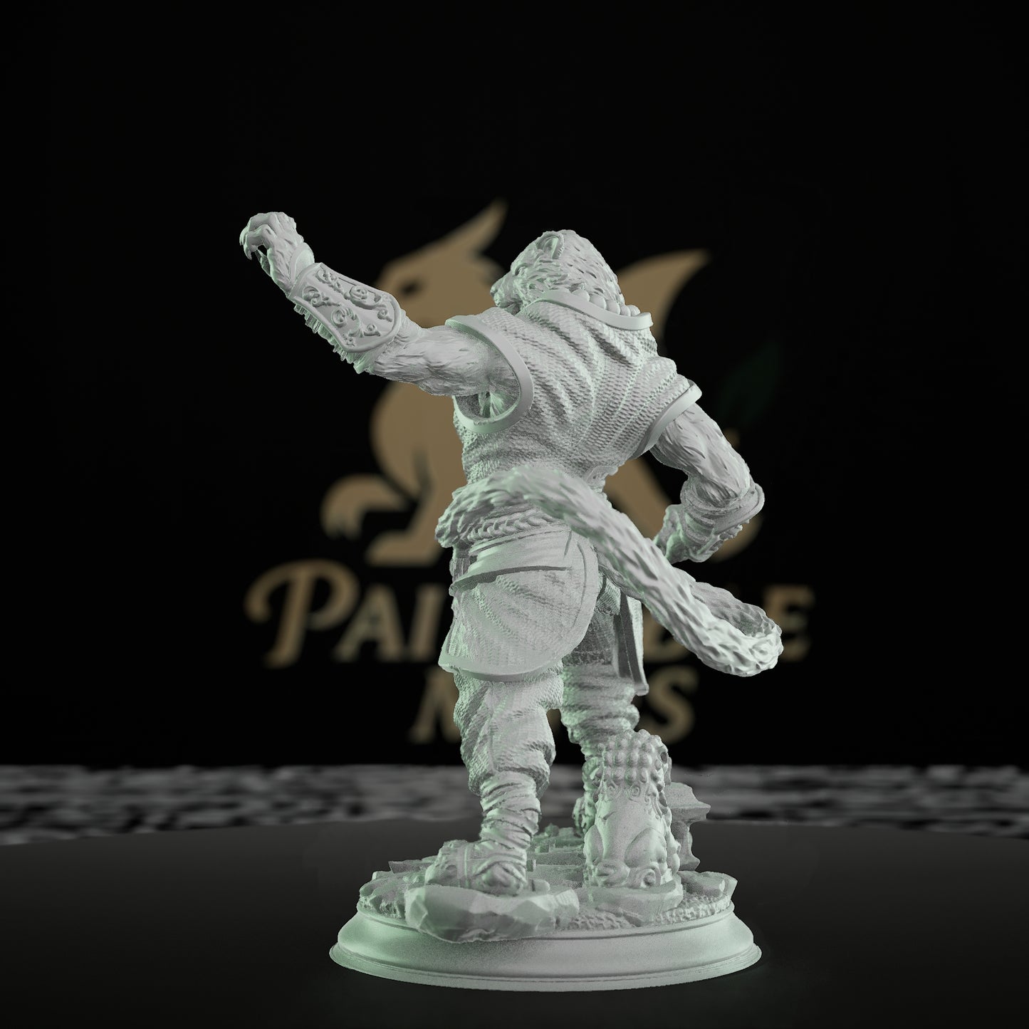 Tabaxi Monk RPG Figure | Medium | DM Stash | D&D DnD Pathfinder Miniature