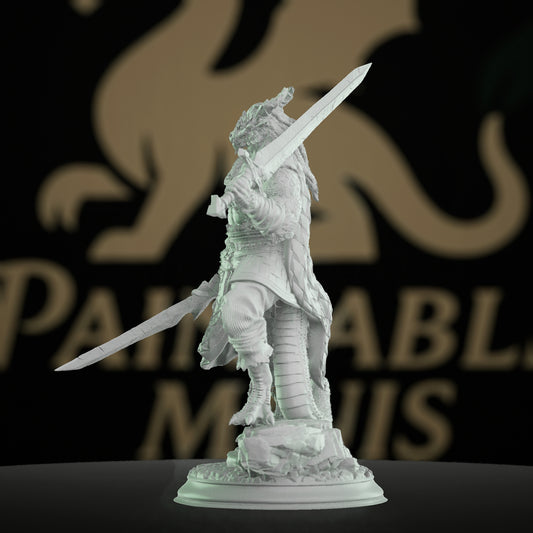 Dragonborn Barbarian Miniature Figure | Medium | DM Stash | D&D DnD Pathfinder Miniature
