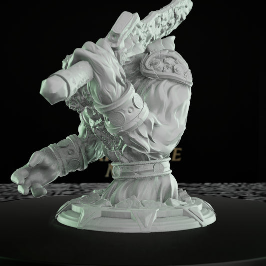Elemental Guardian Fire Spirit Miniature | Large | DM Stash | D&D DnD Pathfinder Miniature