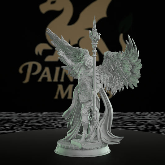 Angel Sorcerer Miniature Winged Spellcaster | Medium | DM Stash | D&D DnD Pathfinder Miniature