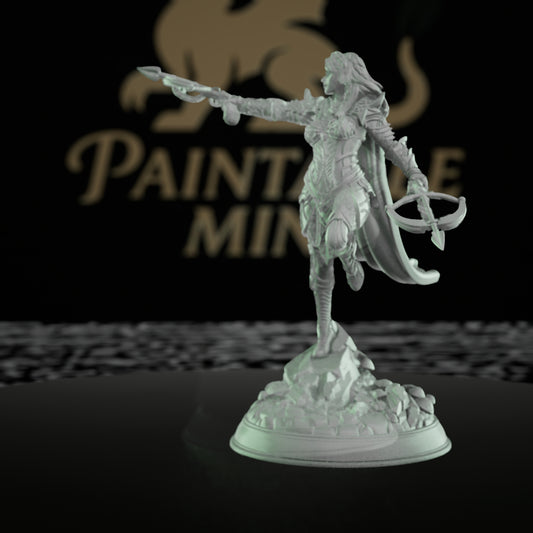 Drow Rogue Assassin Miniature | Medium | DM Stash | D&D DnD Pathfinder Miniature