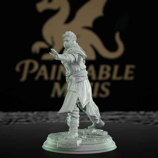 Enchanter Spectral Serpent Sorcerer Miniature | Medium | DM Stash | D&D DnD Pathfinder Miniature