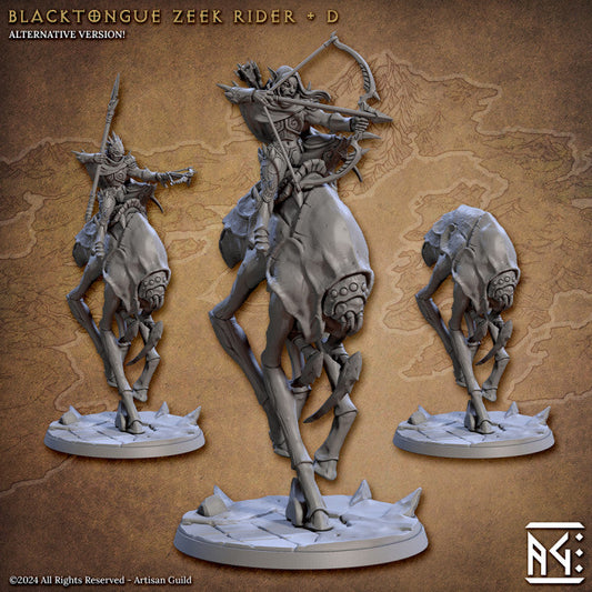 Zeek Rider Cavalry Assassin Beast | Large | Artisan Guild | D&D DnD Pathfinder Miniature
