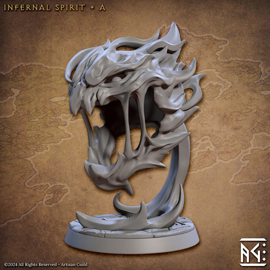 Infernal Spirit Elemental Figure | Medium | Artisan Guild | D&D DnD Pathfinder Miniature