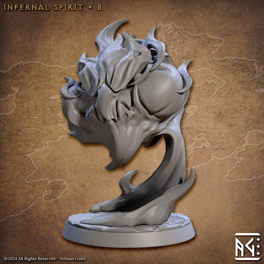 Infernal Fire Elementals Miniature | Medium | Artisan Guild | D&D DnD Pathfinder Miniature