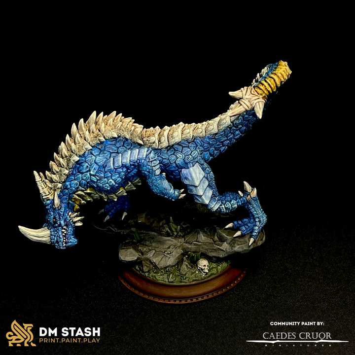 Monodrake Horned Drake Monster Dragon | Huge | DM Stash | D&D DnD Pathfinder Miniature