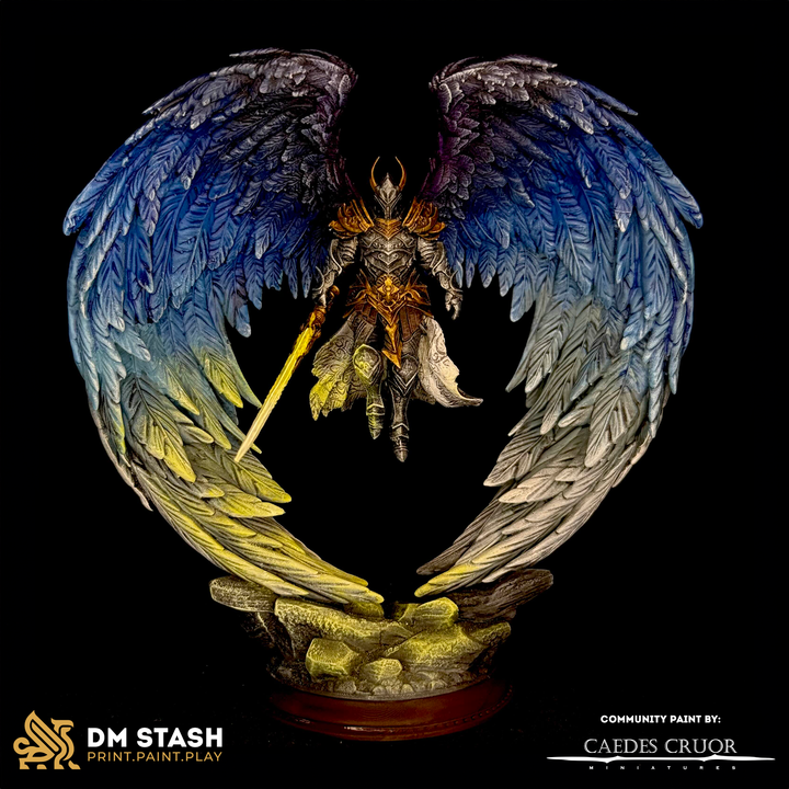 Ascended Angel Celestial Warrior Paladin | Large | DM Stash | D&D DnD Pathfinder Miniature