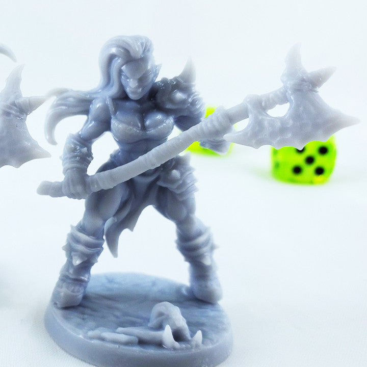 Orc Barbarian - Warrior (75mm Base)