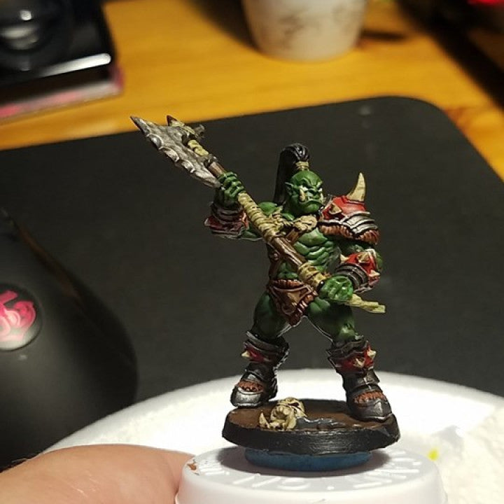 Orc Barbarian - Warrior (25mm Base)