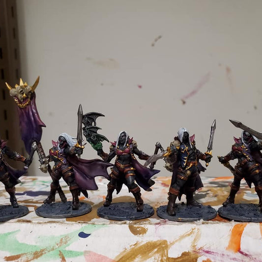 Vampire Necromancer Spellcaster Warrior | Medium | Artisan Guild | D&D DnD Pathfinder Miniature