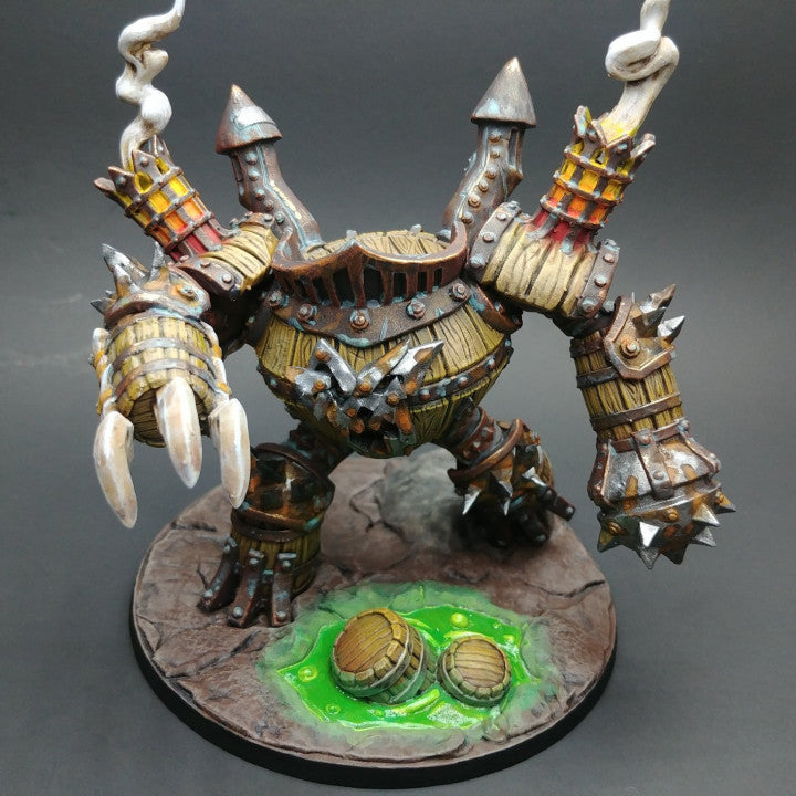 Sparksoot Scrap Golem - Intimidating (100mm Base)