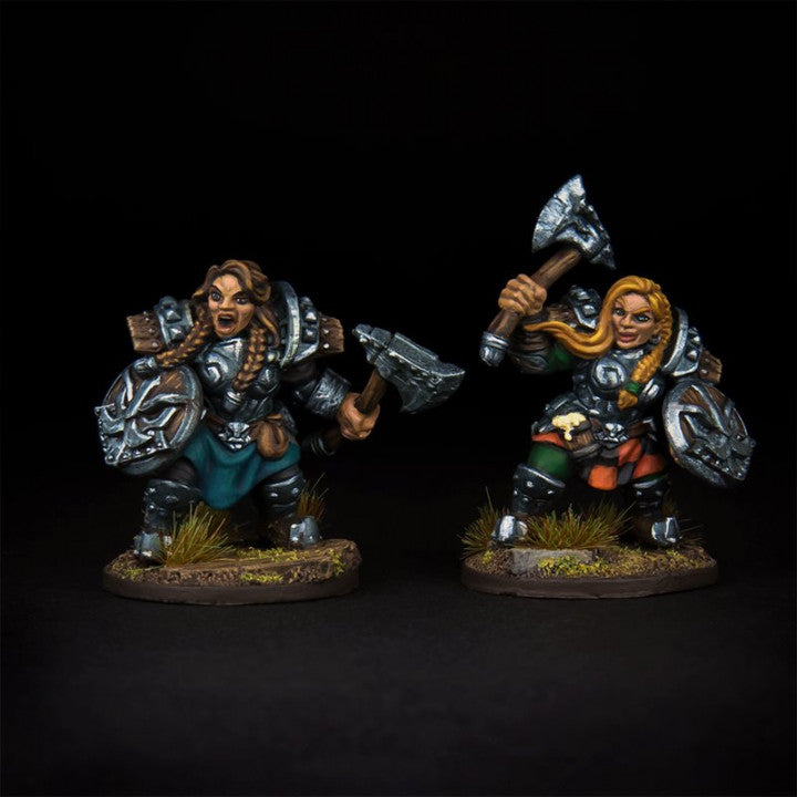 Dwarven Defender - Guard (25mm Base)