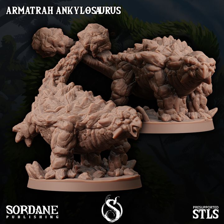 Armatrah Ankylosaurus - Guard (50mm Base)