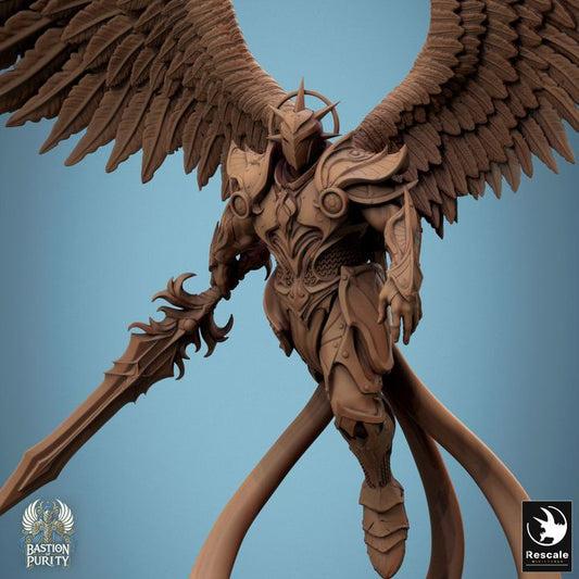 Celestial Angel Warrior Defender | Large | Rescale Miniatures | D&D DnD Pathfinder Miniature
