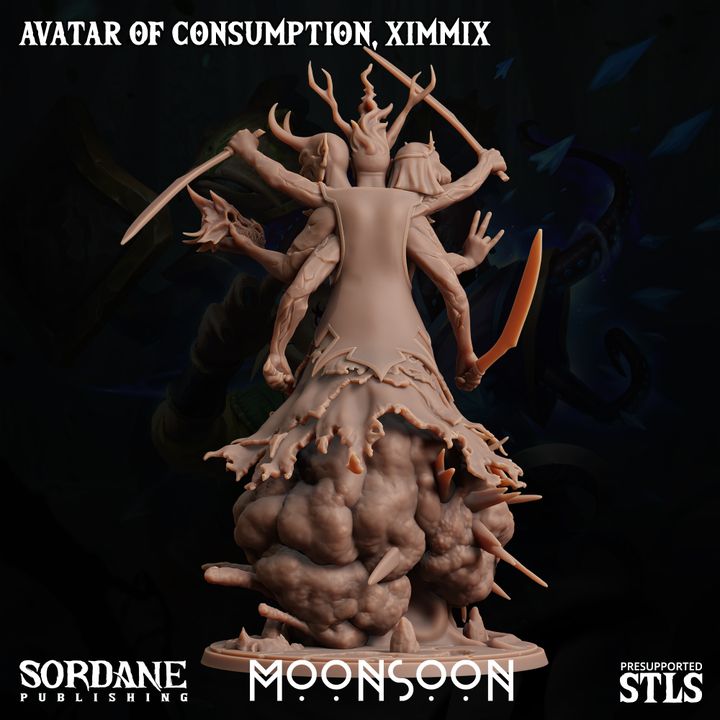 Avatar of Consumption, Ximmix - Standing (75mm Base)