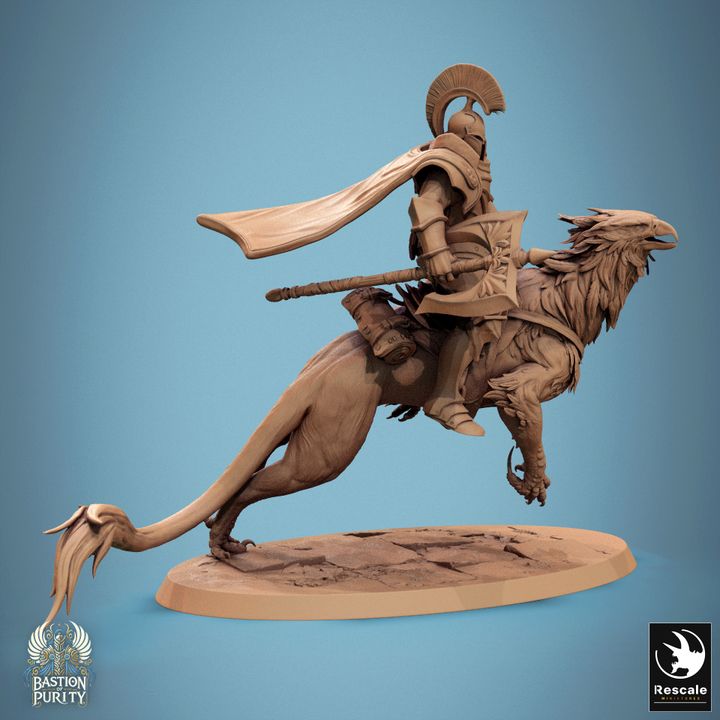 Collection Gryphon Beast Miniature Monstrosities | Huge | Rescale Miniatures | D&D DnD Pathfinder Miniature