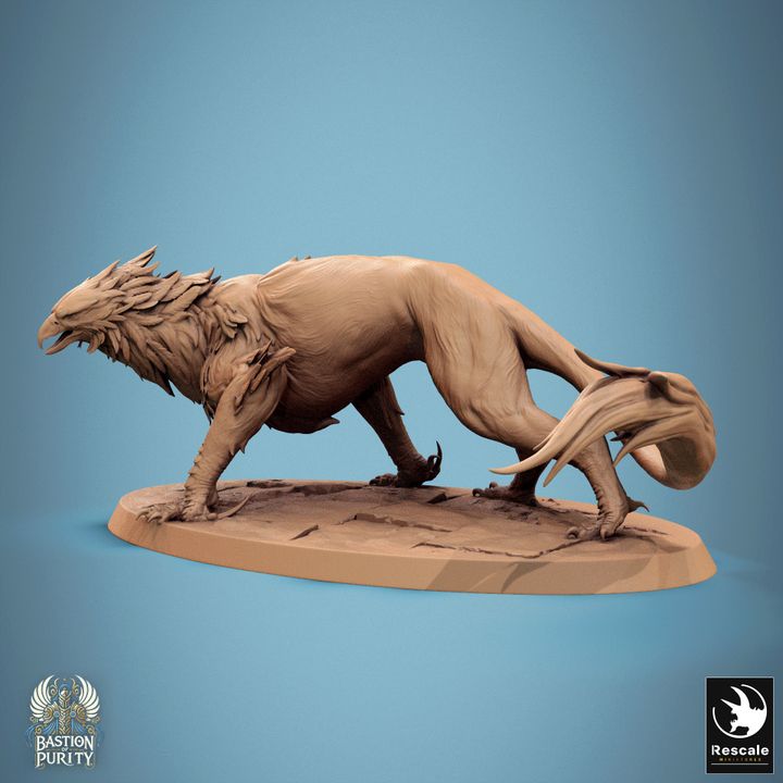 Collection Gryphon Beast Miniature Monstrosities | Huge | Rescale Miniatures | D&D DnD Pathfinder Miniature