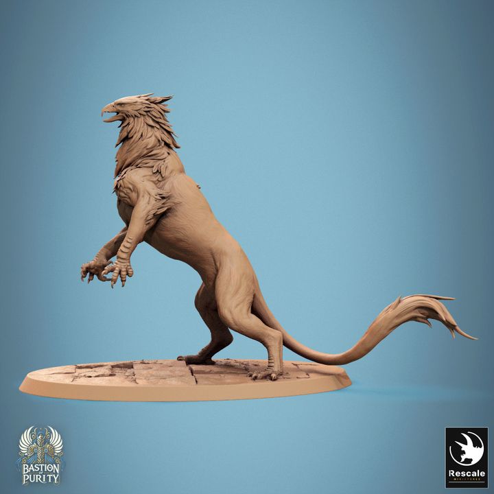 Collection Gryphon Beast Miniature Monstrosities | Huge | Rescale Miniatures | D&D DnD Pathfinder Miniature