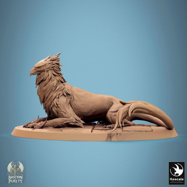 Collection Gryphon Beast Miniature Monstrosities | Huge | Rescale Miniatures | D&D DnD Pathfinder Miniature