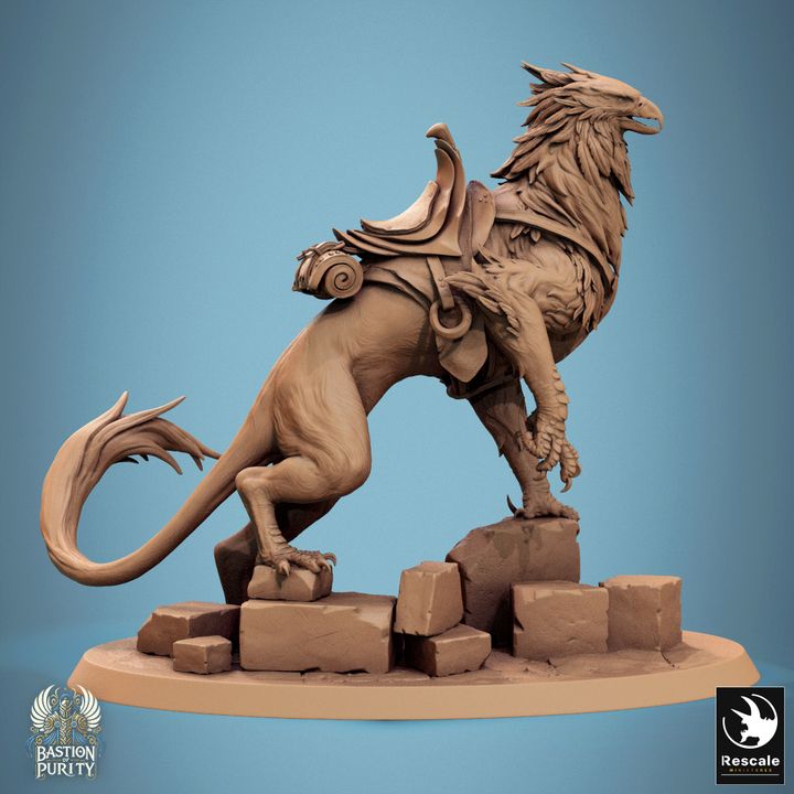 Collection Gryphon Beast Miniature Monstrosities | Huge | Rescale Miniatures | D&D DnD Pathfinder Miniature