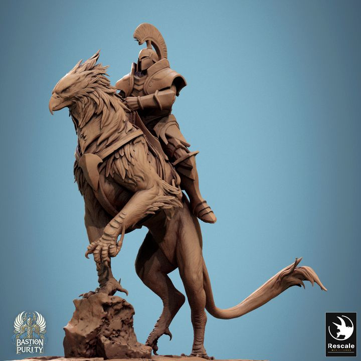 Collection Gryphon Beast Miniature Monstrosities | Huge | Rescale Miniatures | D&D DnD Pathfinder Miniature
