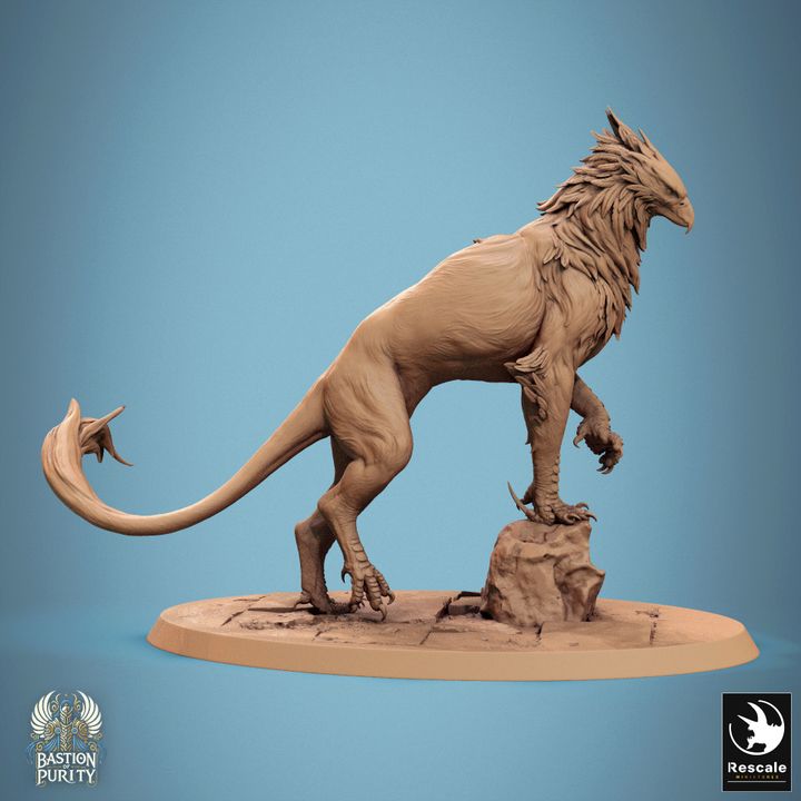 Collection Gryphon Beast Miniature Monstrosities | Huge | Rescale Miniatures | D&D DnD Pathfinder Miniature
