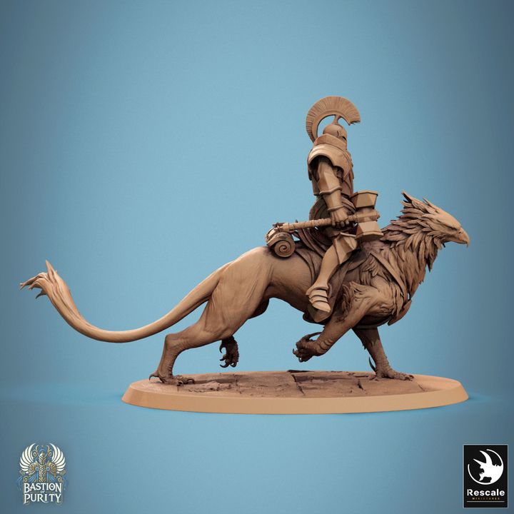 Collection Gryphon Beast Miniature Monstrosities | Huge | Rescale Miniatures | D&D DnD Pathfinder Miniature
