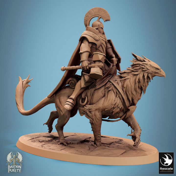 Collection Gryphon Beast Miniature Monstrosities | Huge | Rescale Miniatures | D&D DnD Pathfinder Miniature