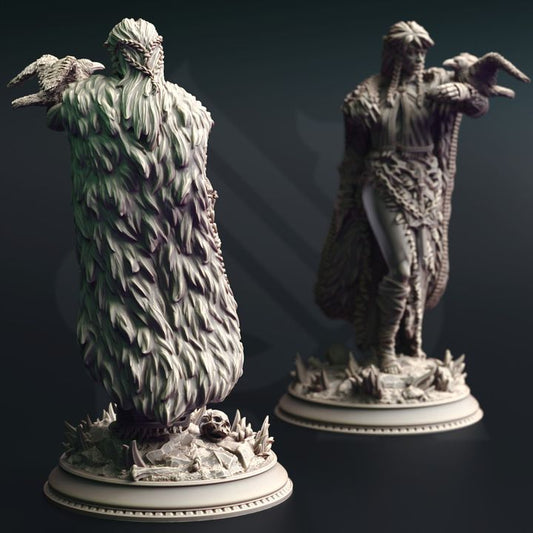 Vampire Spellcaster Half-Elf Enchantress | Medium | DM Stash | D&D DnD Pathfinder Miniature