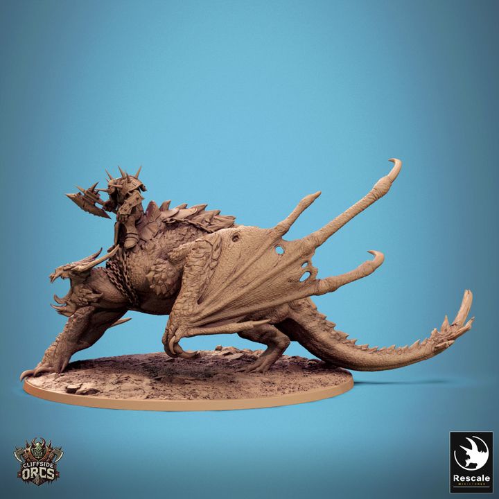 Brutal Wyvern Walk (Colossal 160mm Base)