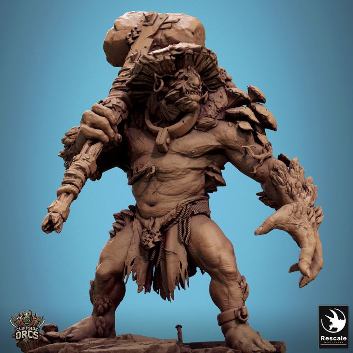 Mycogar, Fungal Ogre - Standing (60mm Base)