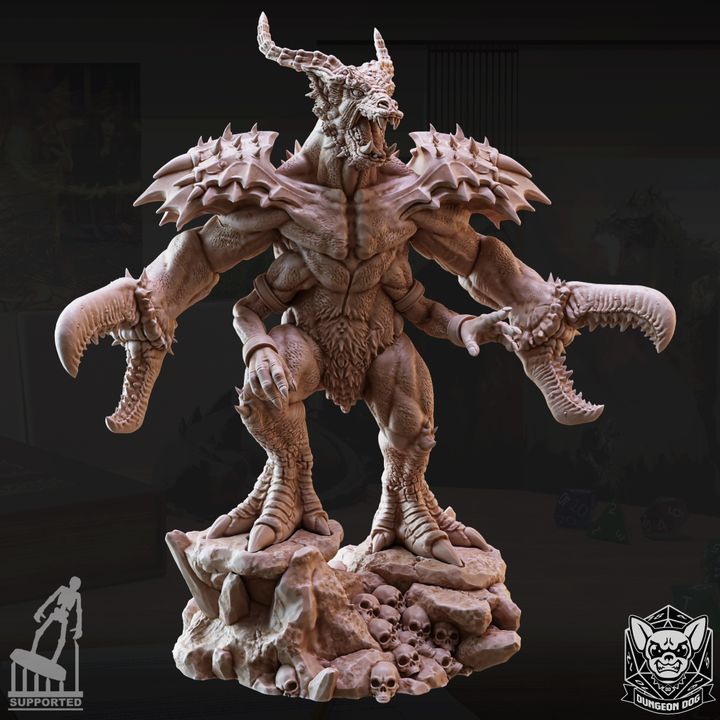 Glabrezu - Guard (50mm Base)