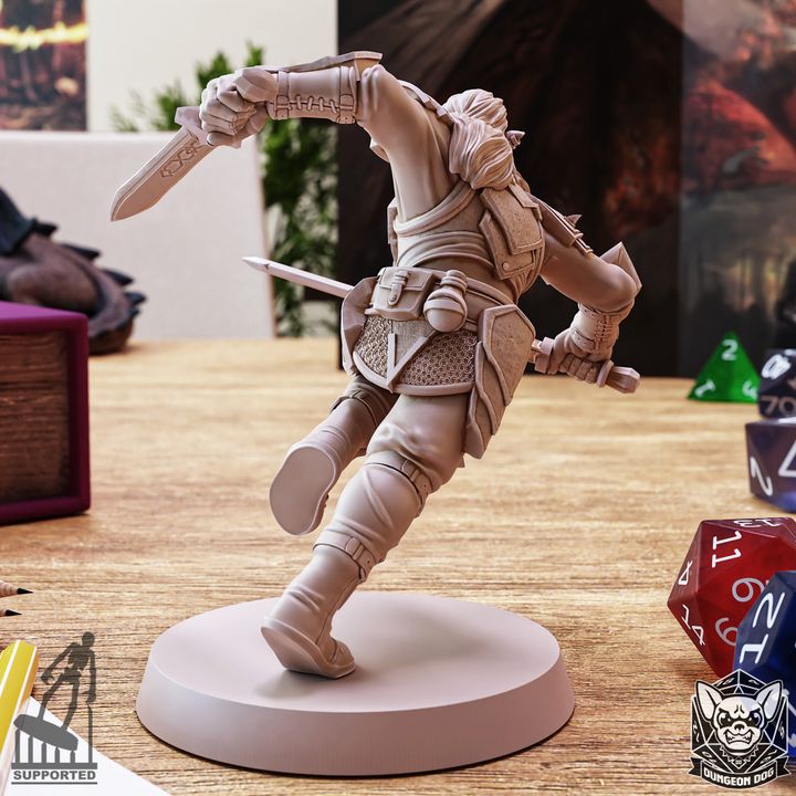 Hobgoblin Warrior - Charging (25mm Base)