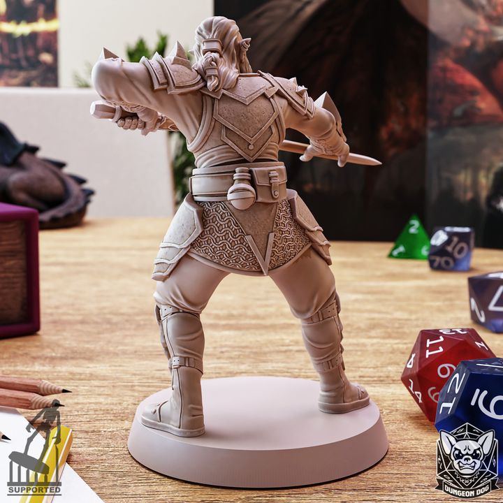 Hobgoblin Warrior - Battle Stance (25mm Base)