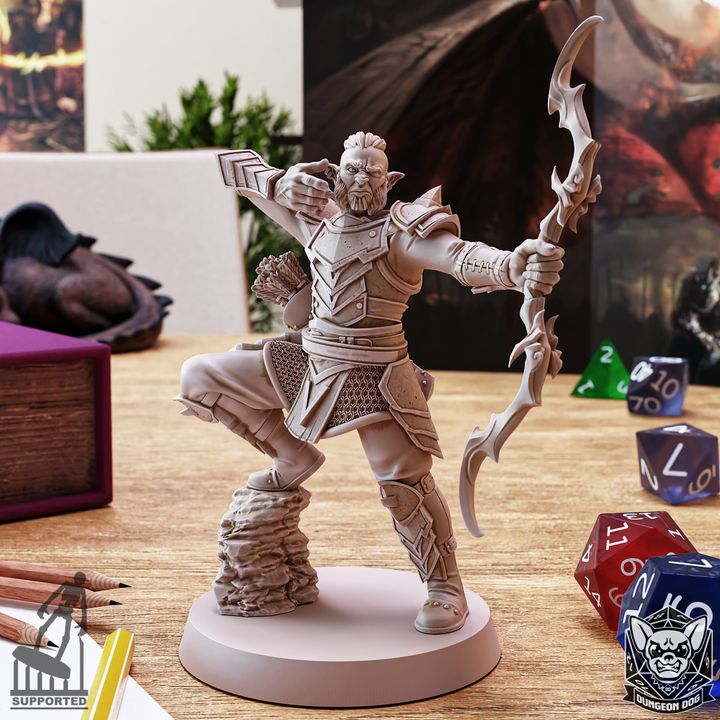 Hobgoblin Archer - Guard (25mm Base)