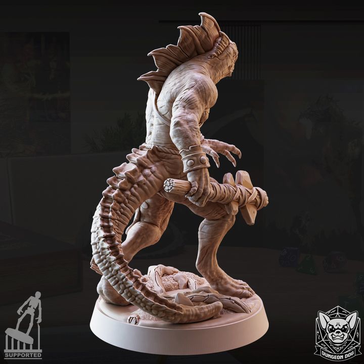 Lizardfolk - Stalker (25mm Base)