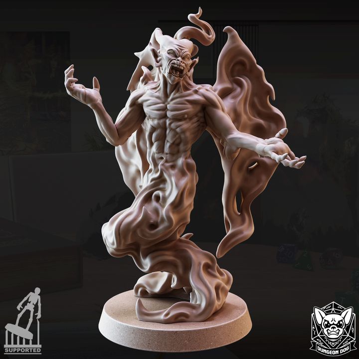 Shadow Demon - Spectral (25mm Base)