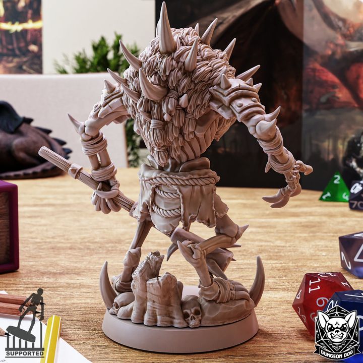 Gnoll Witherling - Guard (25mm Base)