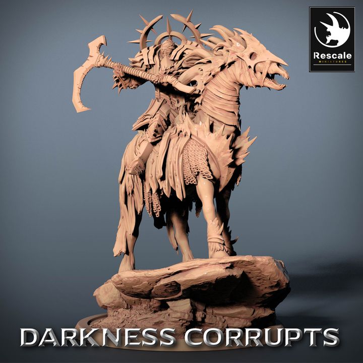 Darknight DeathHorse - Stance (50mm Base)