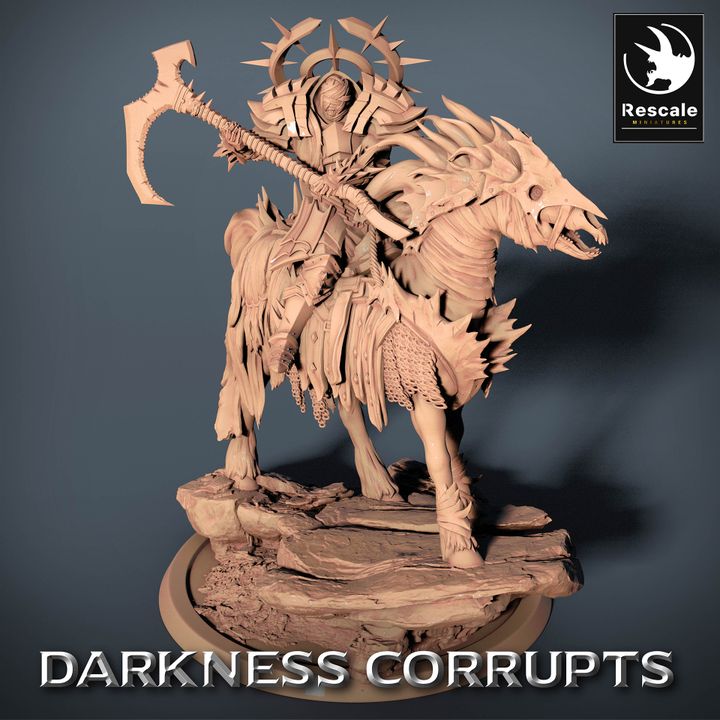 Darknight DeathHorse - Stance (50mm Base)