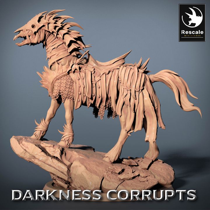 Darknight DeathHorse - Stance (50mm Base)