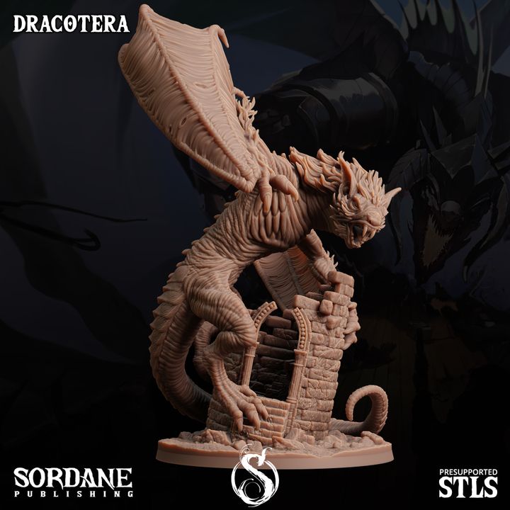 Dracotera - Watchful (75mm Base)