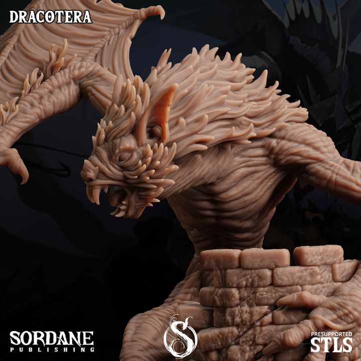 Dracotera - Watchful (75mm Base)