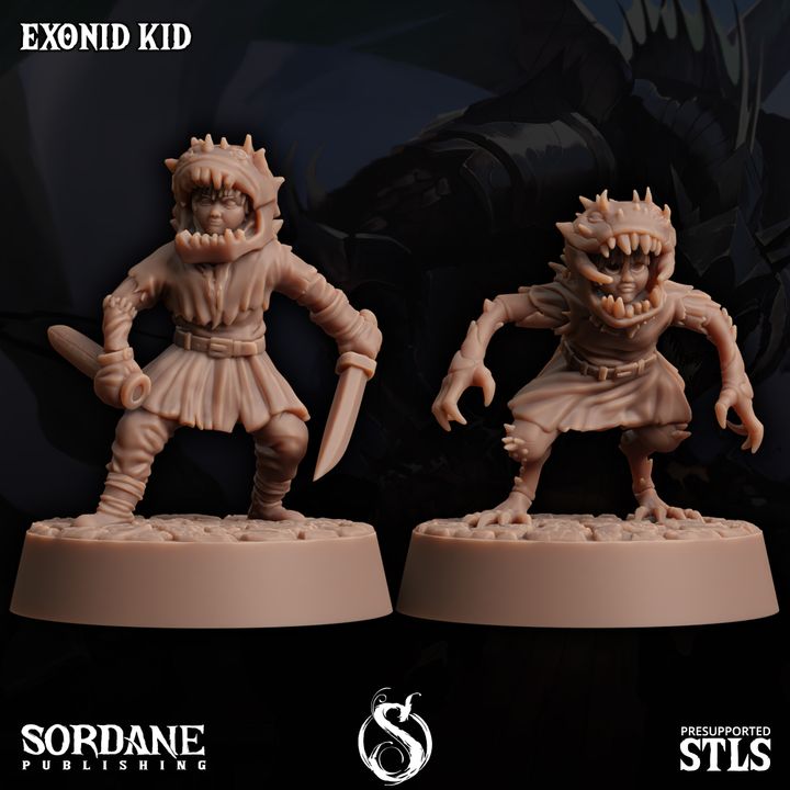 Haunted Child - Crouched (25mm Base)
